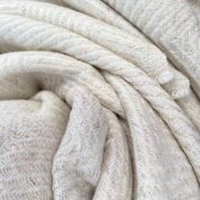 Cashmere Blanket "Laxmi" - Handcrafted From Nepal, Bedspread, Throw