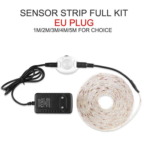 12V LED Strip 2835 Motion Sensor waterproof Flexible Tape 1M 2M 3M 5M Bed Light - Picture 5 of 11