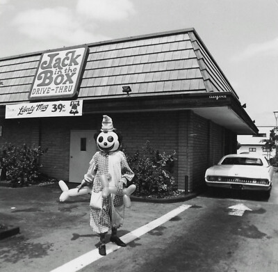 NEW!!! Bill OWENS: Jack in the Box, CA, 1973 MOUNTED VINTAGE