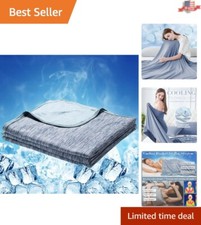 Cooling Arc-Chill Pro Blanket for Hot Sleepers - Lightweight Comfort