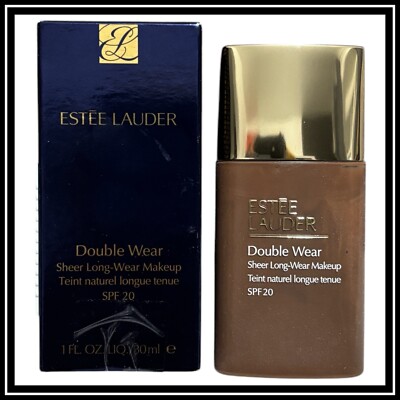Estée Lauder Double Wear Sheer Long-Wear Foundation Makeup 8N1 Espresso 30ml