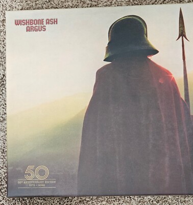 WISHBONE ASH 50th ANNIVERSARY BOX SET 3CD, 2LP, 1 DVD EXTENSIVE BOOK 2821/5000