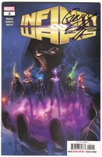 Infinity Wars 2 A Marvel 2018 NM Mike Deodato Signed Gerry Duggan