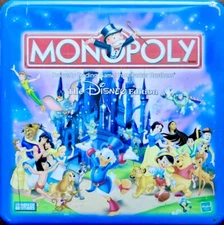 Monopoly Disney Edition Tin Box Replacement Pieces and Parts - You Pick