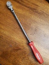 New Snap On Thllfd72 14 Red X-long Dual 80 Flex Head Ratchet Usa Stamped