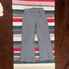 Sick 1970s Vintage Pattern Polyester Casual Pants JCPenney Fashions Medium 26x26