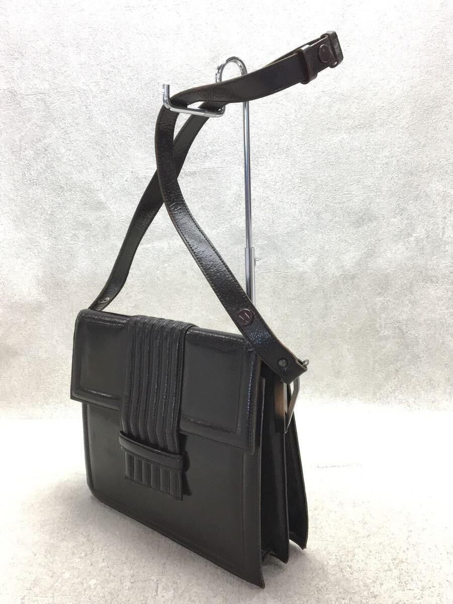 Borsa a mano Yves Saint Laurent vintage tracolla pelle nera borsa autentica