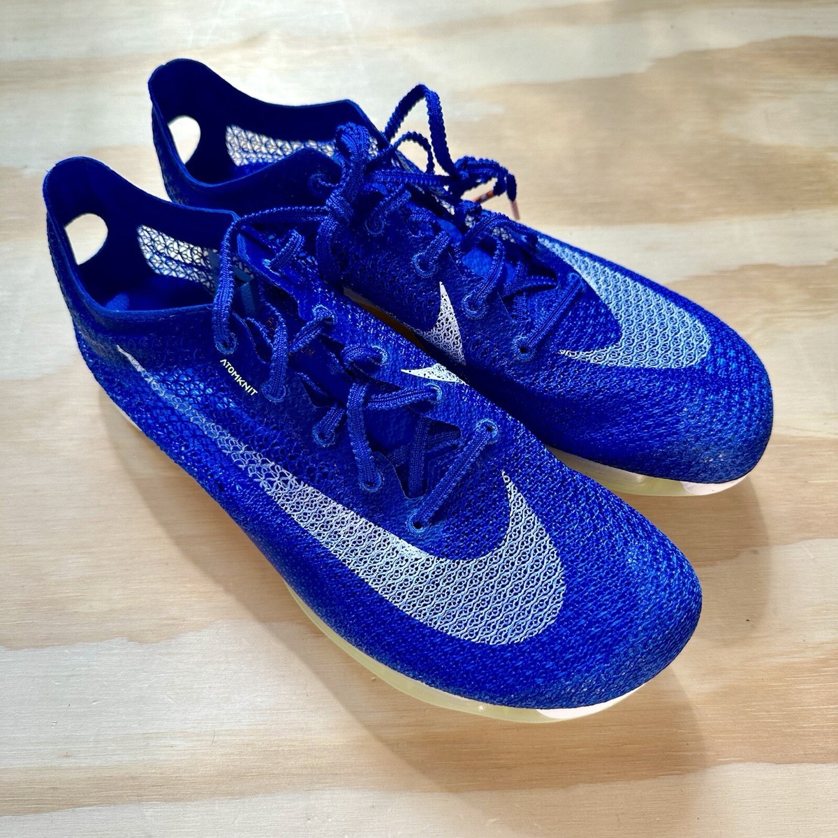Nike Air Zoom Victory Men's Size 9 Blue White Track Spikes CD4385