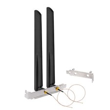 WiFi 6 6E Antenna Tri-Band 2.4GHz 5GHz 6GHz U.FL IPX IPEX 20cm for Mini PCI-E