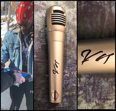 GFA Hold Me Back Rapper KB Signiertes Mikrofon Unterschrift  PROOF  K3 COA