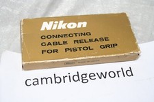 NIKON CABLE RELEASE FOR GRIP GENUINE NIKON BRAND NEW OLD STOCK in NIKON BOX