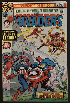 The Invaders #6 (Marvel Comics, May 1976)