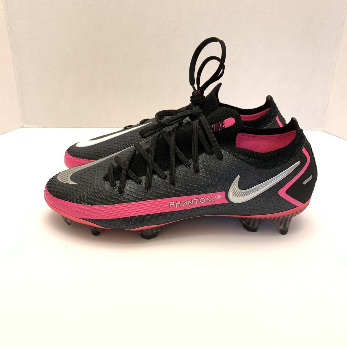 Nike Phantom ビジョンACCサッカーシューズ ピンク/黒28cm 楽天