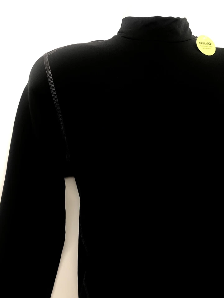 Camiseta técnica manga larga C9 Champion para hombre manga larga negra calentador control de olores Foto 2 de 4