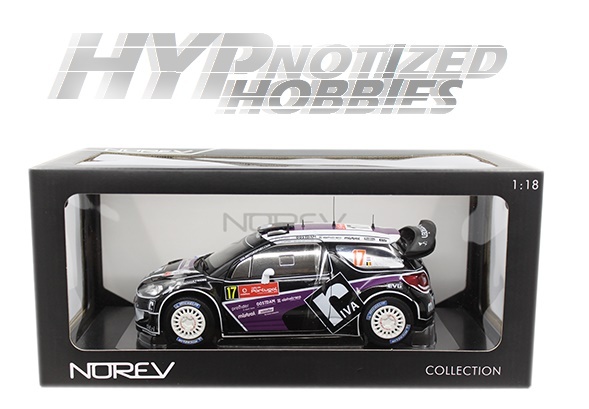 Norev Citroën DS3 Racing – Solido – Échelle 1/18 – Modèle Réduit Occasion