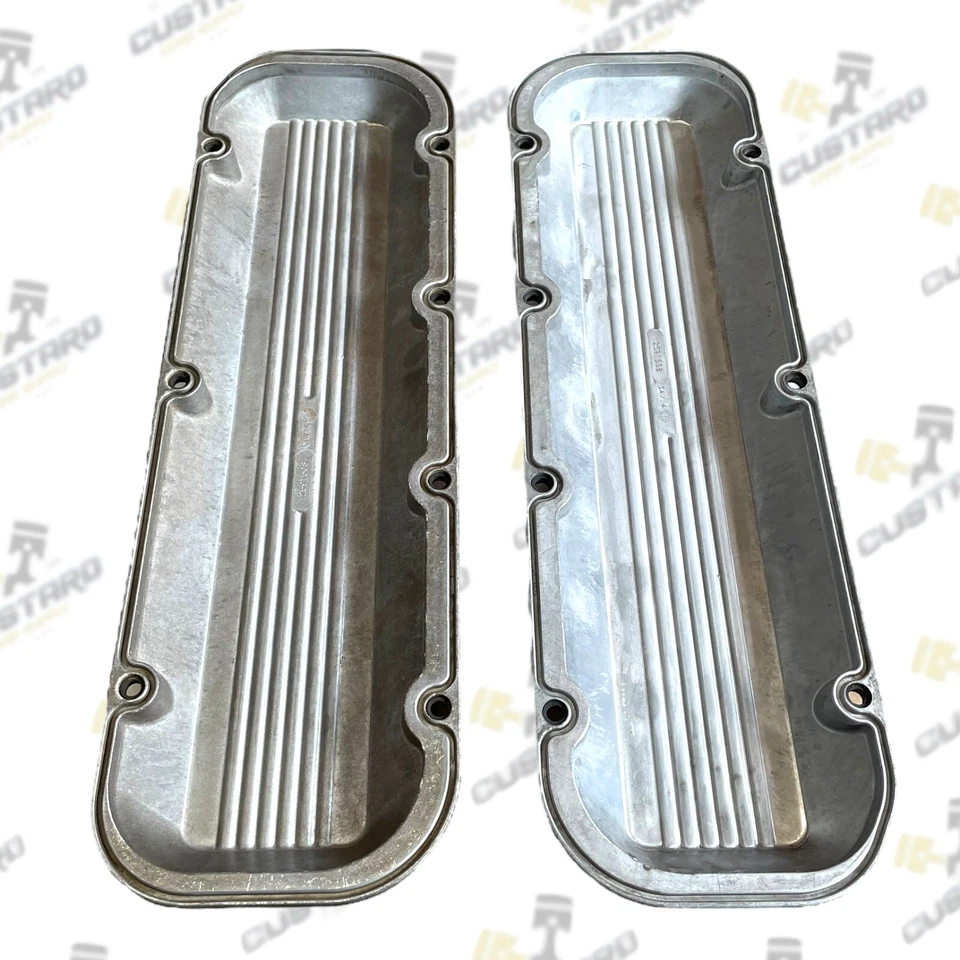 Chevrolet Silverado 2500 HD Genuine OEM 8.1 Valve Cover Set 12591508 2003 - 2007 - Image 2 of 4