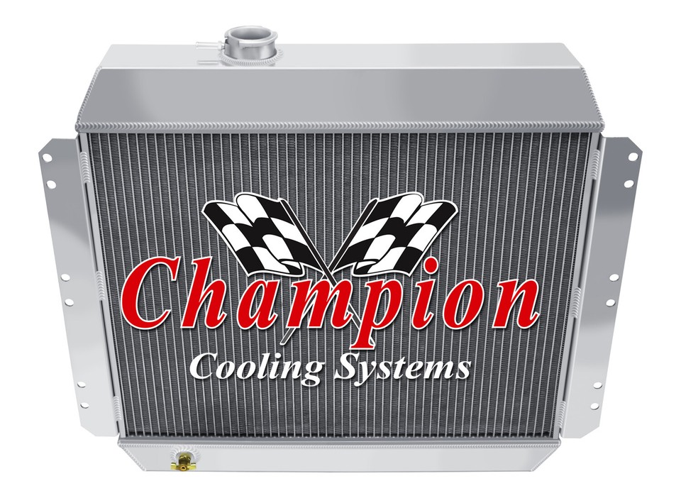 3 Row Western Champion Radiator for 1950 51 52 53 1954 Chevrolet Bel ...