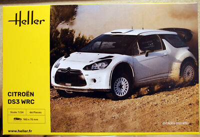 Heller 80758 2011 Citroen DS3 WRC 1:24