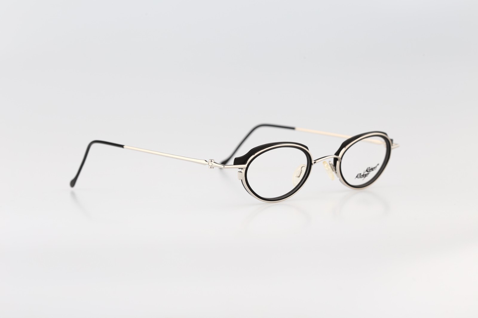 Robert Rudger 2292 01017, Vintage 90s double rim small oval glasses