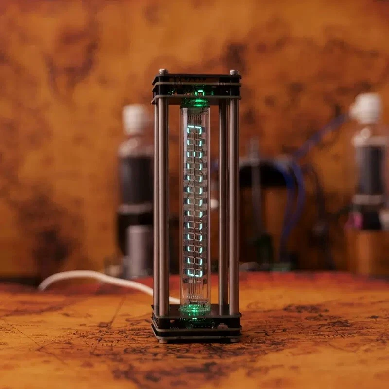 Vintage VFD IV-27 Tube Alarm RGB LED Clock Display Digital WIFI Nixie Tube Decor - Image 3 of 3