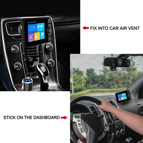 Bluetooth Digital Car DAB Radio FM Transmitter MP3 Player Receiver USB Adapter - Bild 5 von 18