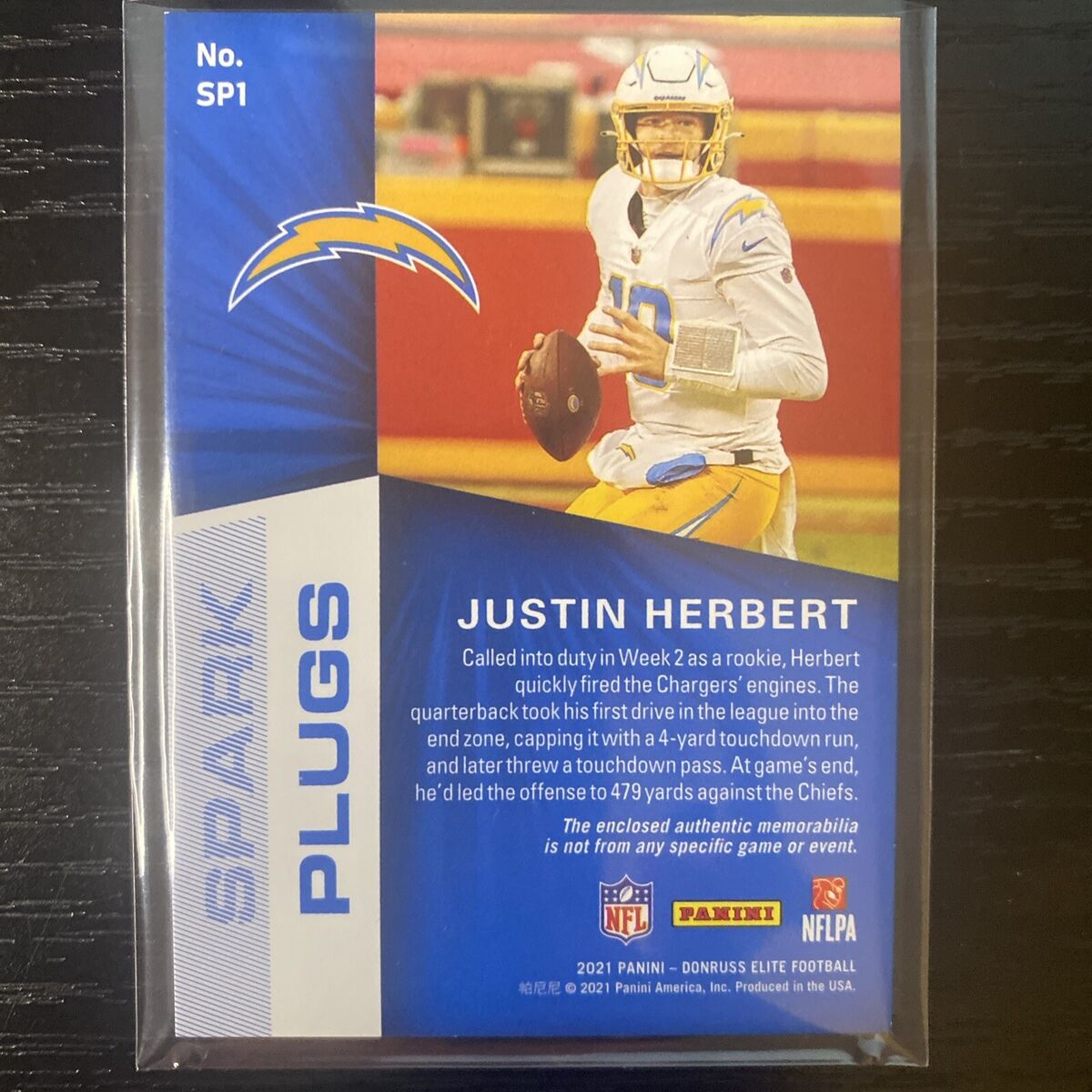 2021 Panini Donruss Elite Spark Plugs - Jersey Patch Relic 2021 Panini Donruss Elite Spark Plugs - Jersey Patch Relic