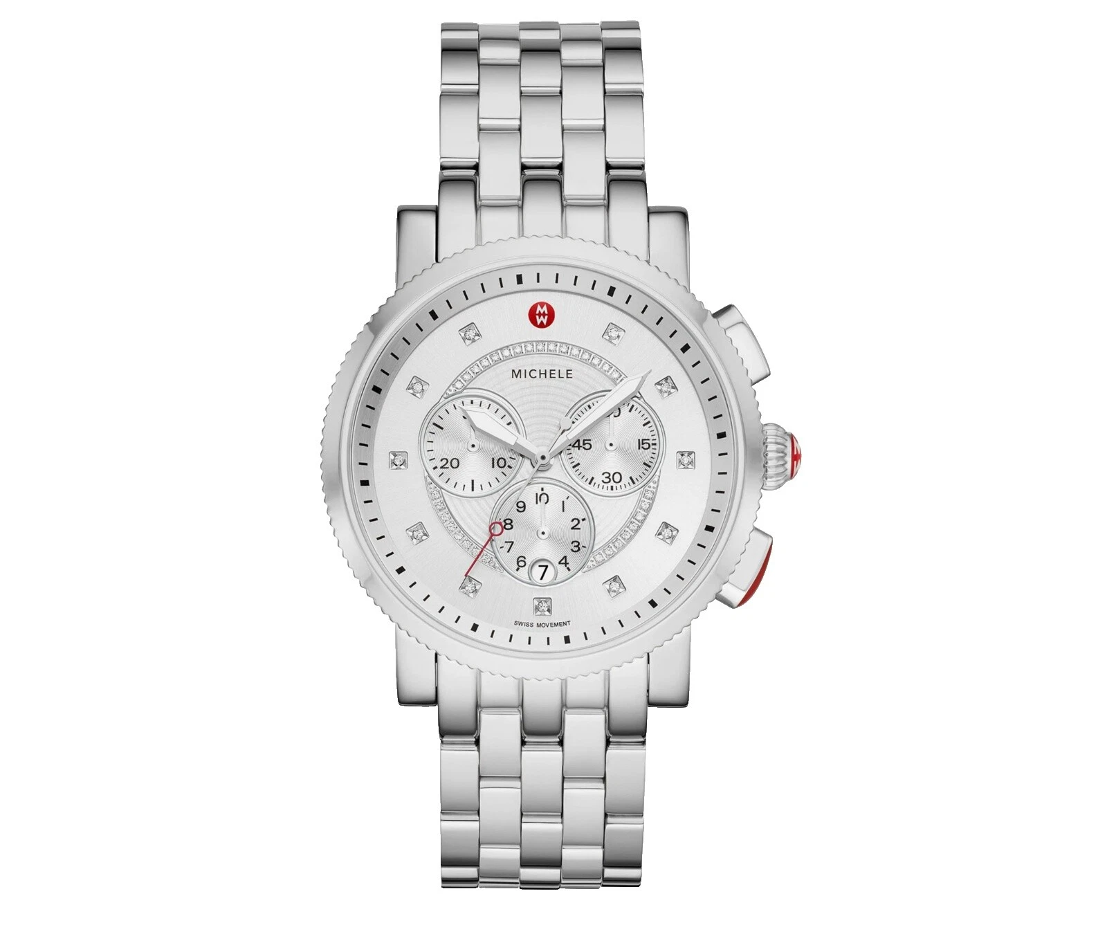 Stainless Steel Case Swiss Made Wristwatches