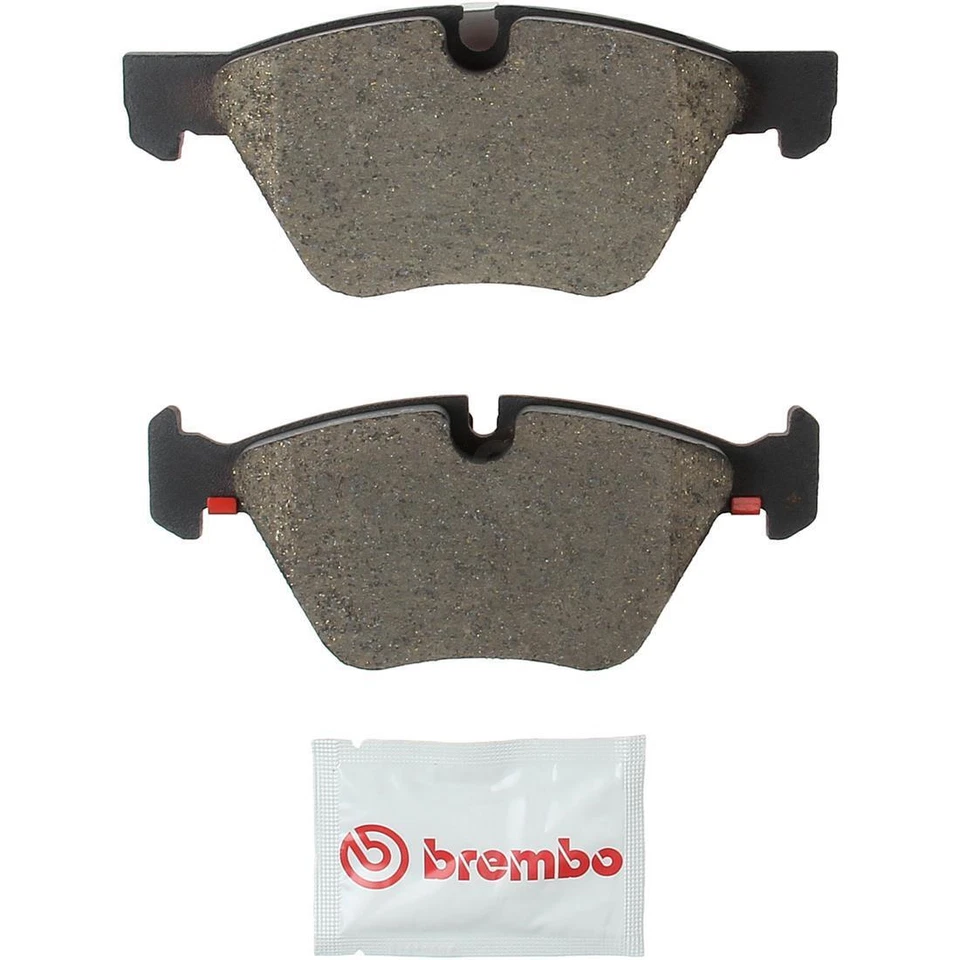 Kit de pastillas de freno delanteras Brembo de cerámica (4 piezas) para BMW 528i xDrive 2012-2016 Foto 3 de 4
