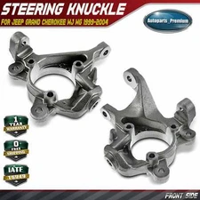 2PCS Steering Knuckle for Jeep Grand Cherokee WJ WG 1999-2004 Front Left & Right