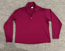 Vintage Patagonia Capilene 1/4 Zip Pullover Women’s M Made In USA Base Layer KE2