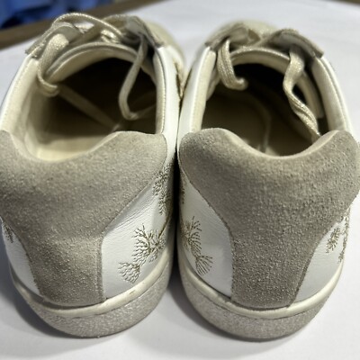 Johnny Was Vixie Floral Low Top Sneaker Embroidered Size 9.5