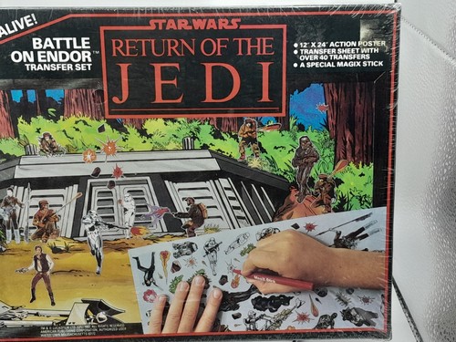 CLEARANCE - Presto Magix Return of the Jedi BATTLE ON ENDOR transfer kit - 1983 - Picture 3 of 5
