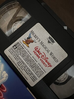 Walt Disney Mini Classics Mickeys Magical World VHS, 1988