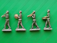 USSR vintage  toy soldiers of the ussr metal.  Orchestra 4 pieces. 60-s
