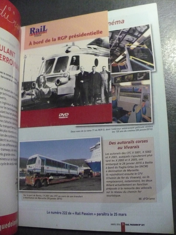Magazine**Rail passion**n°221 - Photo 2/3