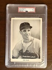 1951 Wheaties Premium Photos - #D BOB FELLER - PSA 5.5