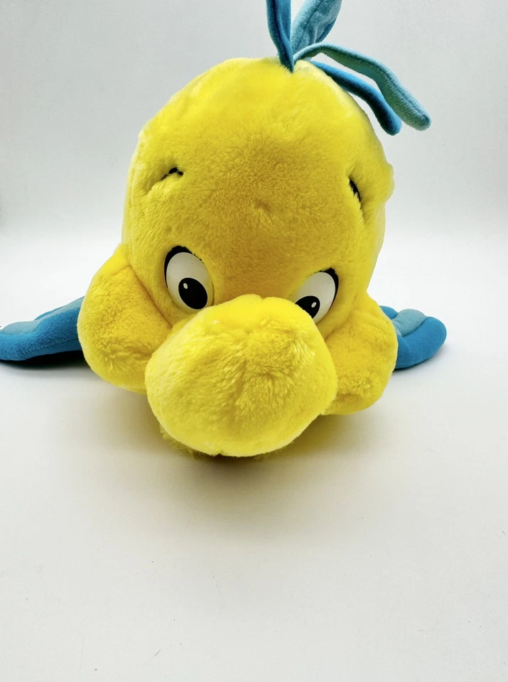 Juguete de peluche Disneyland Little Mermaid Plaunder Ariel's Fish Friend 12" Foto 3 de 4