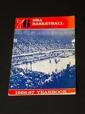Vintage NBA Philadelphia 76ers 1966-67 Team Yearbook Original