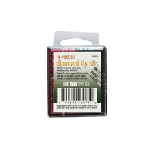 BeadSmith® 10 Pieces Diamond Coated Bits Set of Burrs 150 Grit & Jewelry Tools