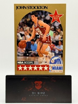 1990-91 NBA Properties John Stockton [Base] Base Set