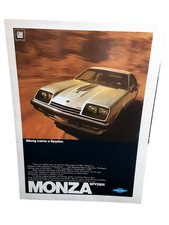 1976 1977 Chevrolet Monza Spyder Classic Car Vintage Auto Ad Advertisement