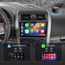 9 Android Car Gps Stereo Radio Wifi Carplay Navi For Toyota Corolla 2009-2013