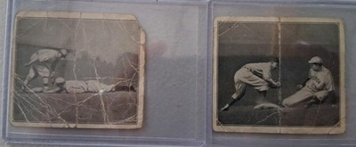 1912 Hassan Triple Folders - Two Side Cards  With Speaker Almost Caught