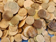 100 Bulk! Better Balkan Coins! Ancient Uncleaned Roman Coins