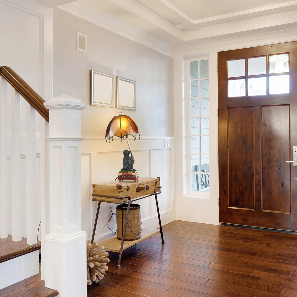 21.75"H Intellectual Monkey Table Lamp - 11"L x 11"W x Orange 11"L x 11"W x 21.7 - Image 3 of 4