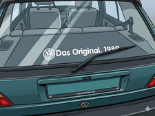 Das Original Aufkleber passend für VW Golf P...