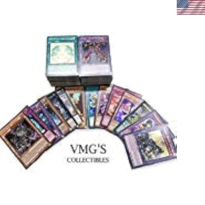 Diverse 200 Count Yu-Gi-Oh Cards: Rares, Commons & Holos - Quality Guaranteed