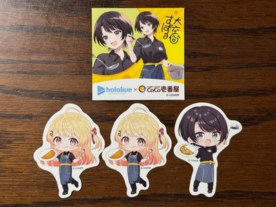 hololive/Oozora Subaru/Otonose Kanade CoCo Ichibanya Collaboration Sticker Set