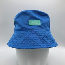 UV Skinz Kid's 5 Blue Reversible Bucket Boonie Beach River Pool Hat Cap