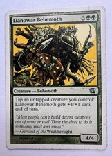 Llanowar Behemoth - 8th Edition Core Set - Magic the Gathering MTG HP